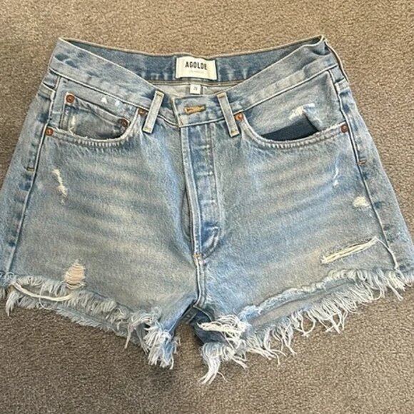 Agolde Parker Shorts - Picture 1 of 4